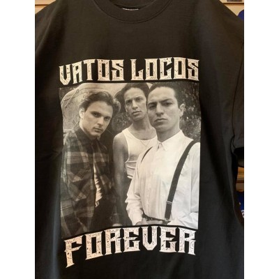 Vatos Locos Forever - Black - Custom T-Shirt